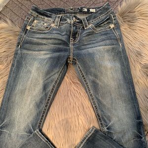 Miss Me straight fit jeans.